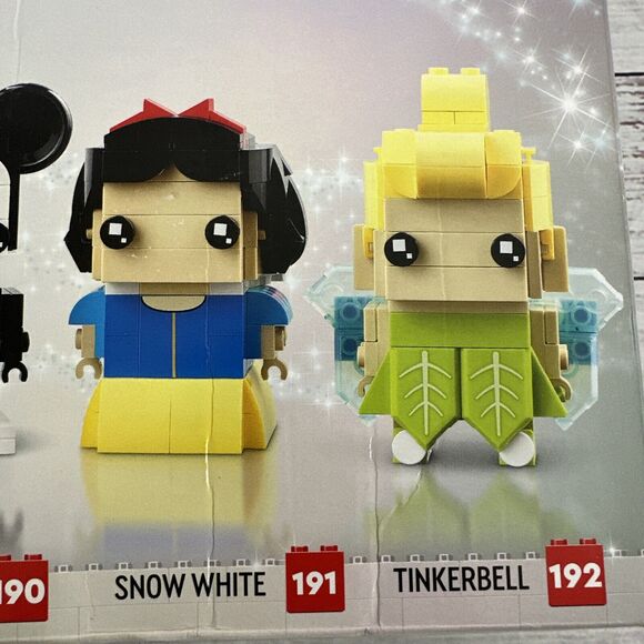 LEGO Disney 100 Celebration Train 43212 and Brick Headz 40622 Building Sets New - Picture 8 of 16